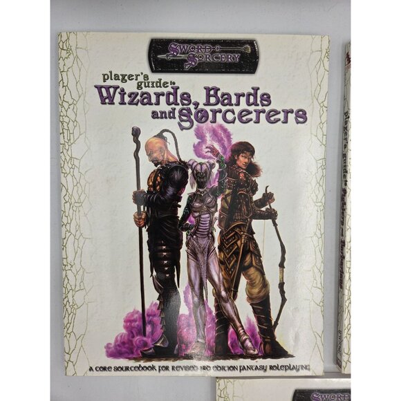 3 Sword & Sorcery Players Guides Roleplaying Sourcebooks d20 Paperback Good - Picture 2 of 16